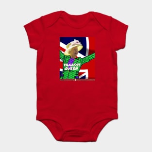 Queen Elizabeth II Yas Queen Baby Bodysuit